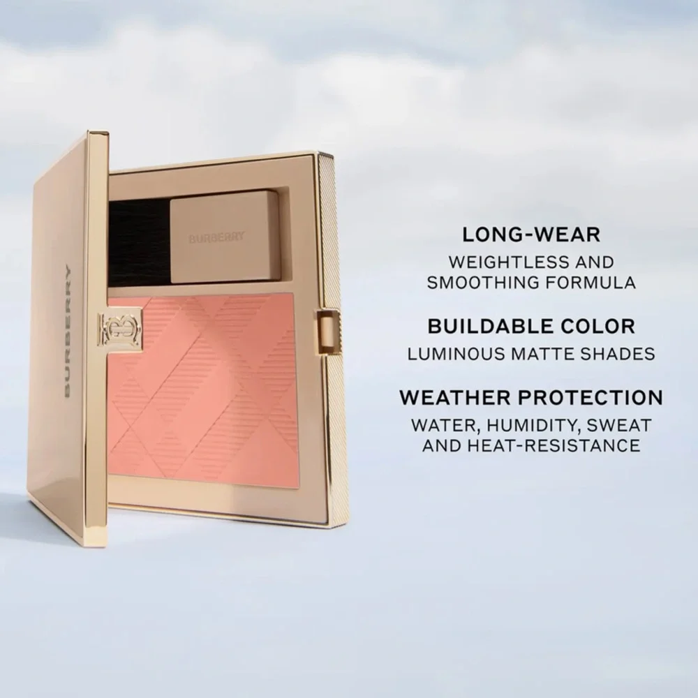 BURBERRY Outdoor Blush in 11 Sand Beige NEW IN BOX - Picture 5 of 8